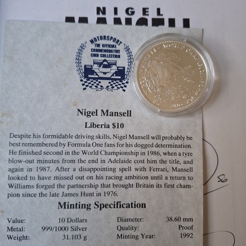 Nigel mansell job lot - 1, x
