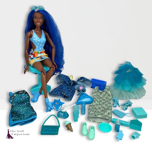 Barbie blue doll set - set,