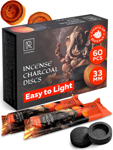Charcoal discs burn incense - burn,