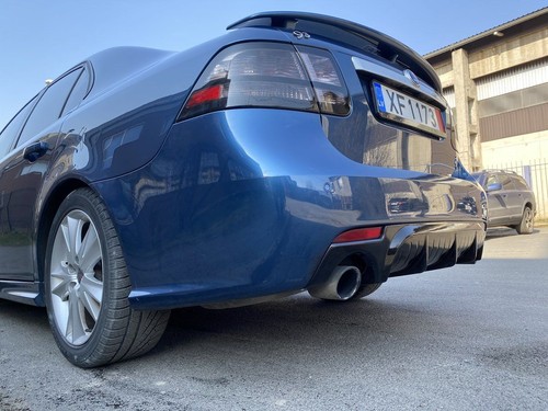Rear bumper spoiler - spoiler/, diffuser