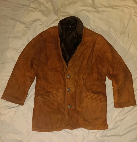 Genuine sheepskin coat xxl - coat,