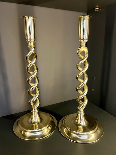 Antique large pair - large, of