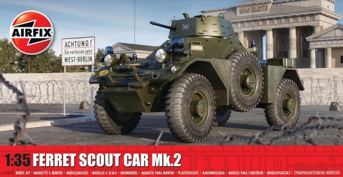Airfix a1379 ferret scout car - airfix,