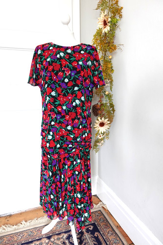 Vintage frank usher floral - usher,