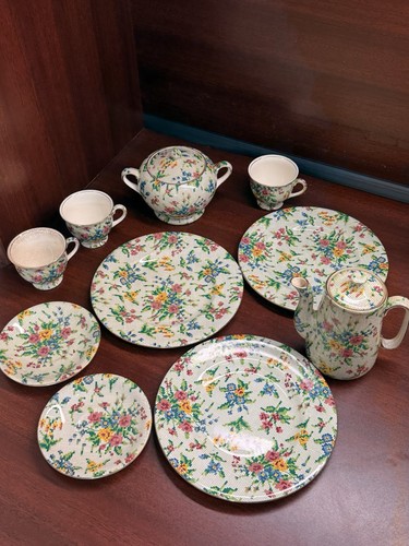 Royal winton queen anne chintz - winton,