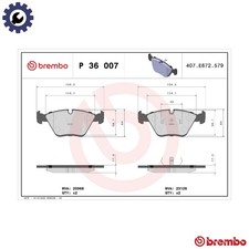 BRAKE PAD SET DISC BRAKE P 36