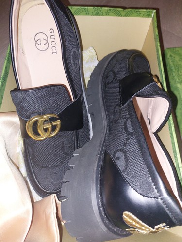 Vintage denim gucci horsebit - denim,
