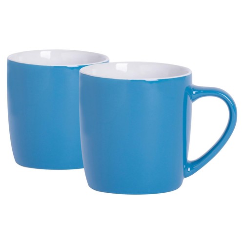 Coloured coffee mugs - 2x,