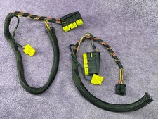 BMW E60 E61 Electric Seat Heated Wiring Loom Connectors Front Plugs POST 09/2005