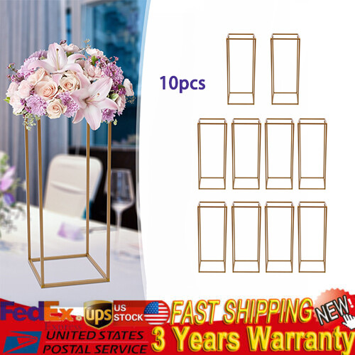 6in 10pcs tall gold metal - 10pcs,