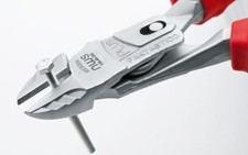 NWS 200mm Tri Heavy Duty Leverage Side Cutter Plier Piano Wire Plus VDE