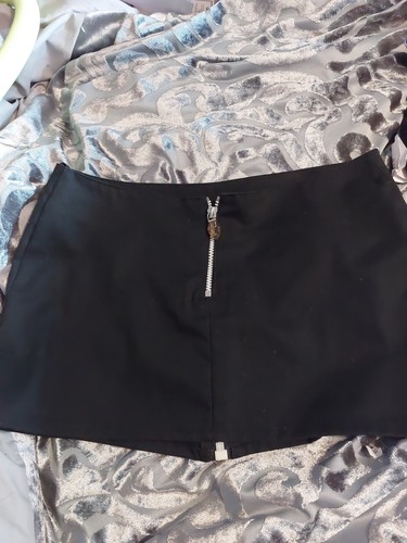 Skirt with zip detail - with,