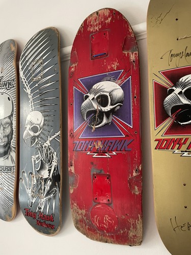 Vintage tony hawk skateboard - tony,