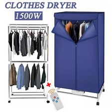 Electric Clothes Dryer Portable Buddy Fast Hot Air Drying Machine Indoor Home UK
