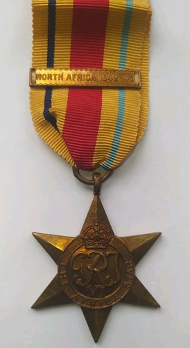The africa star with - the,