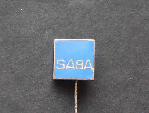 Original pin saba radio tape - saba,