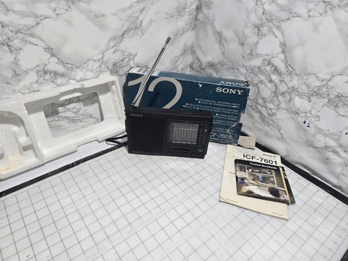 Sony icf7601 sw - sony, fm/am/sw