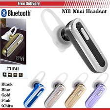 Wireless Bluetooth Headphones Mini Headset Earpiece Handsfree For Samsung iPhone
