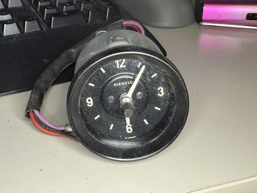 Kienzle classic car clock - car,