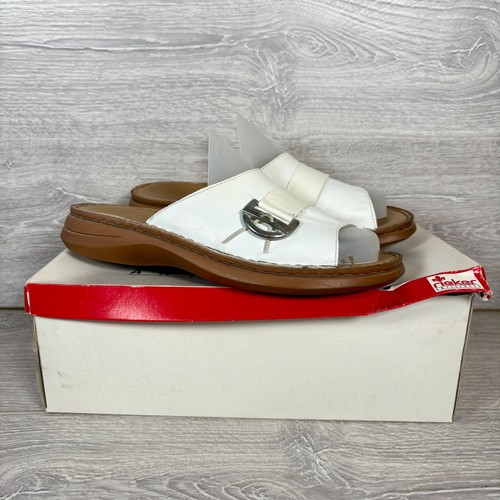 Rieker sandals womens white - white, uk