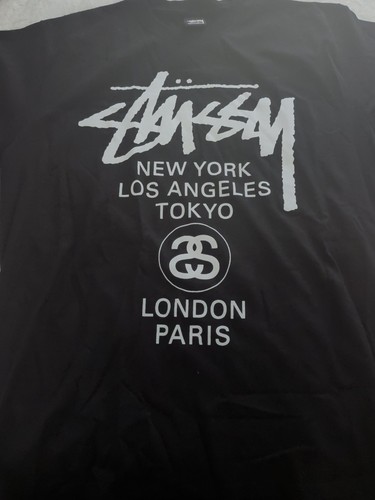 Stussy world tour black - stussy,
