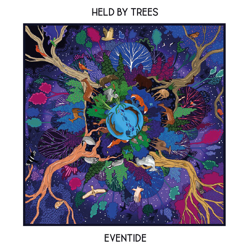 Held trees eventide - by, :