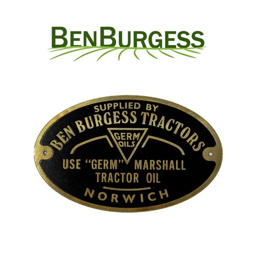 Ben burgess marshall tractor - burgess,