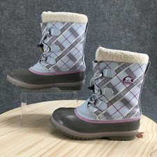 Sorel Boots Mens 6 Tivoli Plaid Winter Multicolor Lace Up Comfort NY1443-402