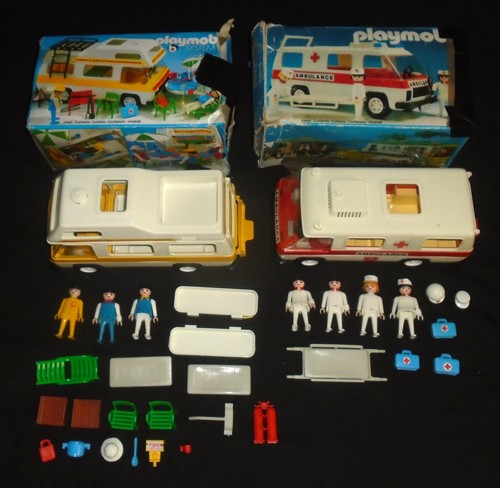 Vintage playmobil ambulance - playmobil,
