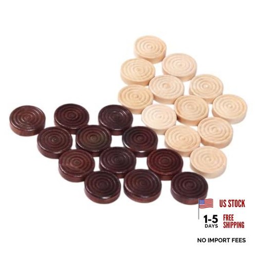Piece wood checker - 24, –
