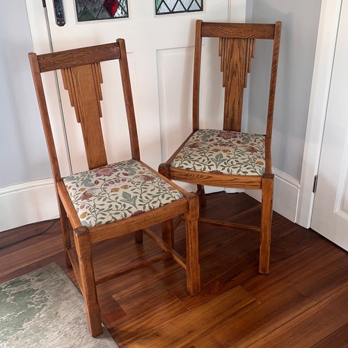 Art deco chairs - deco, chairs,