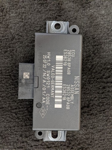 Nissan juke f16 sonar control - nissan,