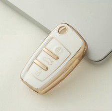 2x TPU Gloss Audi Car Key