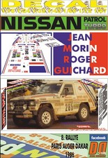 DECAL NISSAN PATROL JEAN MORIN