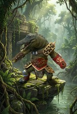 Papo Crocodile Mutant Figure