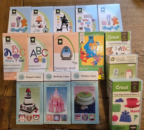 Multiple cricut cartridges - multiple,
