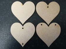 Heart Shapes Wooden Hearts