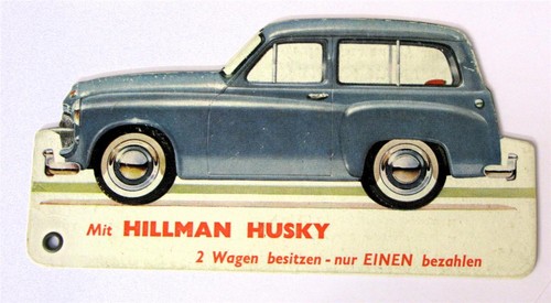 Hillman husky car - hillman,