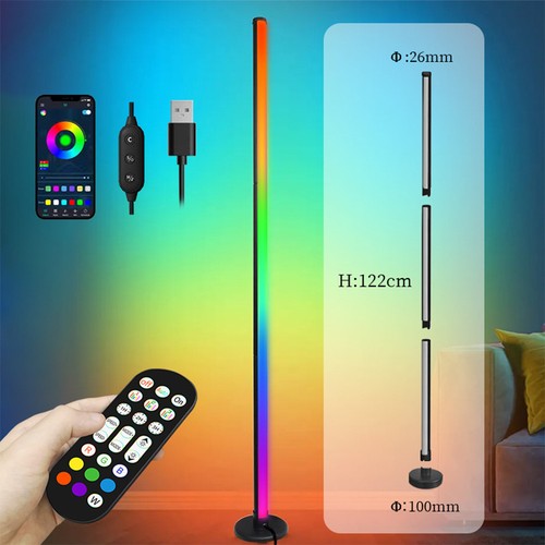 Floor rgb led - lamp, corner