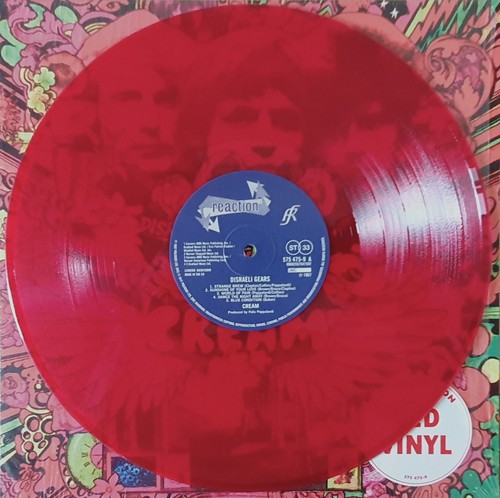 Cream disraeli gears hmv red - disraeli,