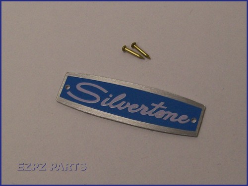 Silvertone headstock logo for - headstock,