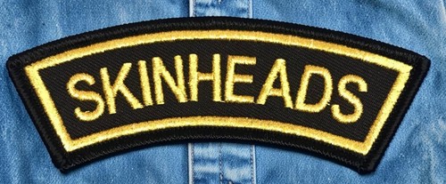 Ska reggae skinhead - patch,