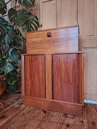 Mid century teak cocktail - mid-century,