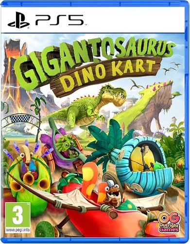 Gigantosaurus dino kart ps5 - gigantosaurus,