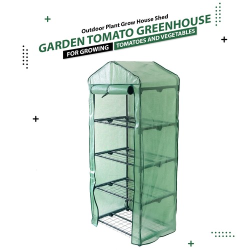 Tier mini greenhouse - 4, outdoor