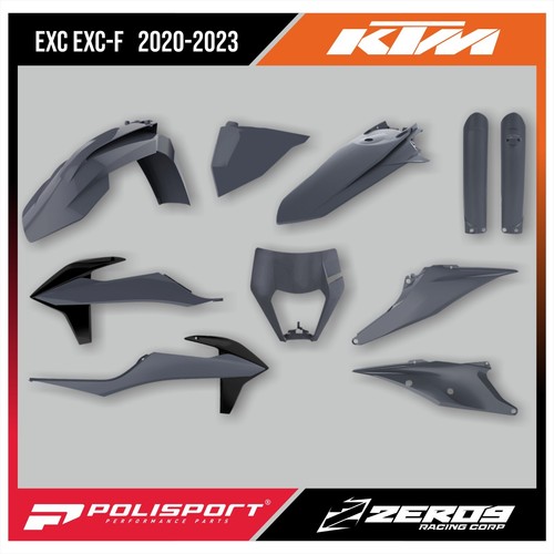 Ktm plastics kit exc - exc, exc-f