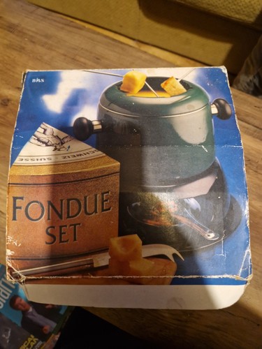 Vintage unused fondue - fondue, in