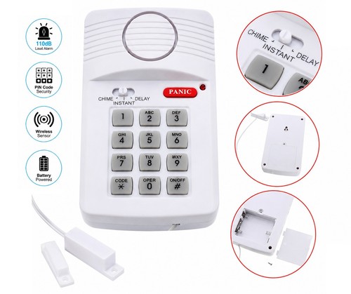 Wireless burglar door - burglar,