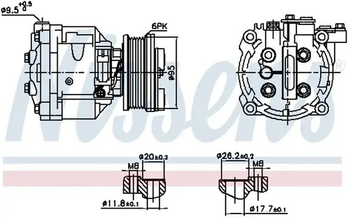 Air conditioning compressor - , r
