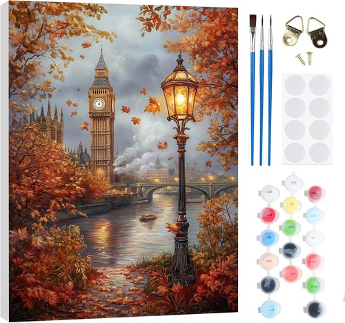 Paint numbers kits for - by,